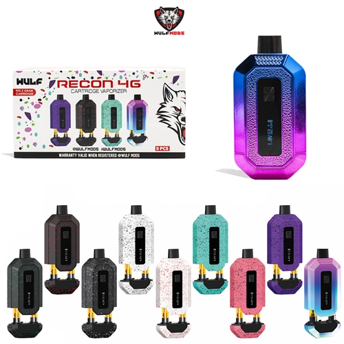 Wulf Recon 4g Dual Cartridge Vaporizer (9pk Display)