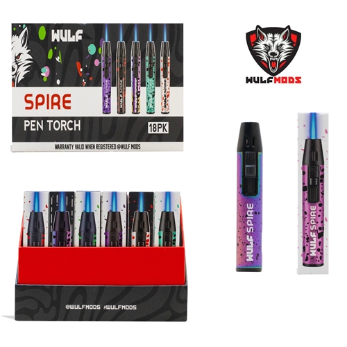 Wulf Mods Spire Pen Torch (18 pcs Display )