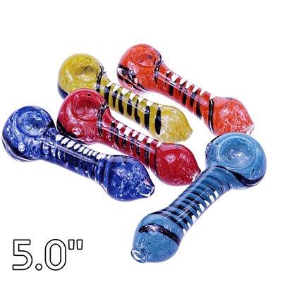 YB-HP2  5" Dichro Twist Condenser Premium Spoon Pipe