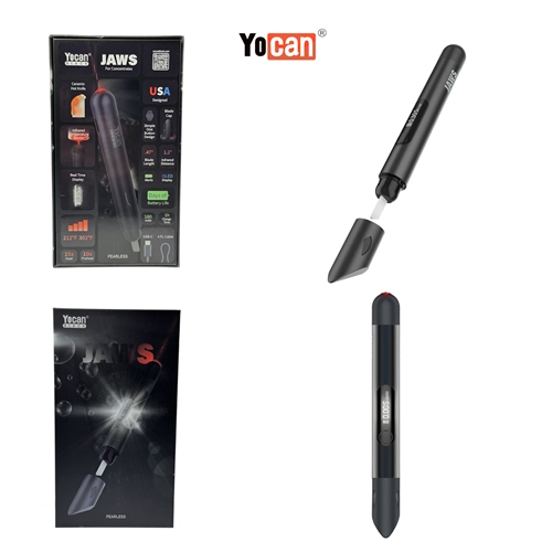 Yocan Black JAWS Hot Knife & Thermometer