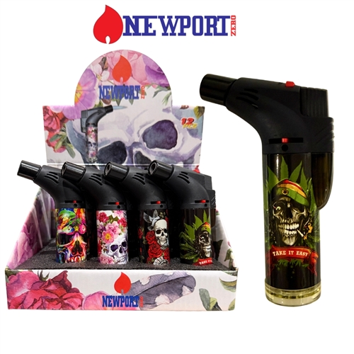 Newport Zero Micro Torch Skulls (12ct)