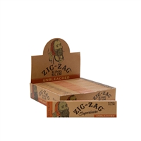 Zig Zag Unbleached Rolling Papers King Size Box-24