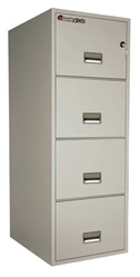 SentrySafe 4 Drawer Insulated Vertical File - 25"