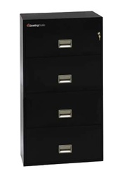 SentrySafe 4 Drawer Insulated Lateral File - 30"