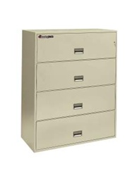 SentrySafe 4 Drawer Insulated Lateral File - 43"