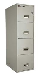 SentrySafe 4 Drawer Insulated Vertical File - 25"