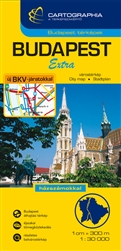 Budapest, Hungary, Extra Map by Cartographia [no longer available]