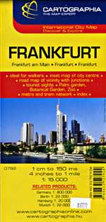 Frankfurt, Germany by Cartographia [no longer available]