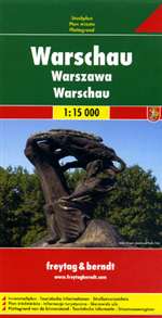 Warsaw, Poland by Freytag, Berndt und Artaria [no longer available]