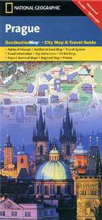 Prague, Czech Republic DestinationMap by National Geographic Maps [no longer available]