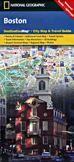 Boston, Massachusetts DestinationMap by National Geographic Maps [no longer available]