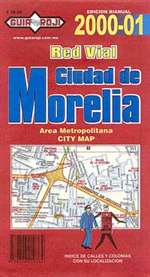 Morelia, Mexico by Guia Roji [no longer available]