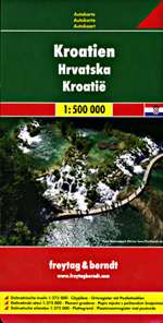 Croatia by Freytag, Berndt und Artaria [no longer available]