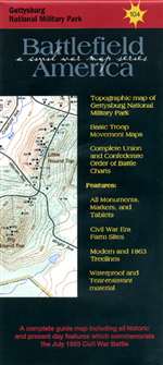 Gettysburg National Military Park #104 by Trailhead Graphics, Inc. [no longer available]