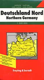 Germany, Northern by Freytag, Berndt und Artaria [no longer available]