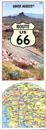 Historic Route 66, Quick Access Map by Global Graphics [no longer available]