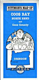 Coos Bay, Oregon by Pittmon Map Company [no longer available]