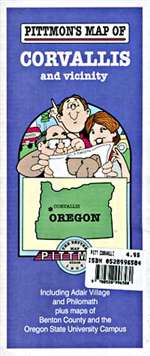 Corvallis and Benton County, Oregon by Pittmon Map Company [no longer available]