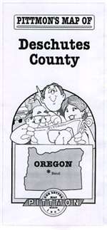 Deschutes County, Oregon by Pittmon Map Company [no longer available]