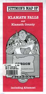 Klamath Falls and Klamath County, Oregon by Pittmon Map Company [no longer available]