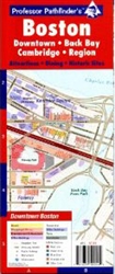 Boston, Massachusetts including Downtown, Back Bay and Cambridge by Hedberg Maps [no longer available]