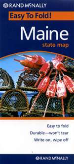 Maine, Easy to Fold by Rand McNally [no longer available]