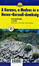 Karancs, Medves and Heves-Bor sod Hills by Cartographia [no longer available]