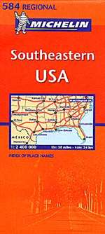 United States, Southeastern (584) by Michelin Maps and Guides [no longer available]