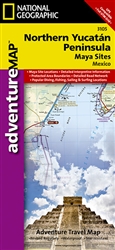 Yucatan, Mexico Adventure Map 3105 by National Geographic Maps [no longer available]