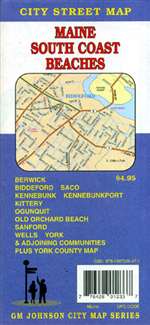 Maine, South Coast Beaches including Biddeford, Saco, York and Kennbunkport by GM Johnson [no longer available]