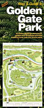 Golden Gate Park, California Map and Guide by Rufus Graphics [no longer available]