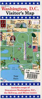 Washington, DC, Visitor's Map by Carol Mendel [no longer available]