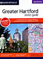 Hartford and New Haven Counties, CT Street Guide (Spiral Bound) by Rand McNally [no longer available]