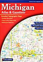 Michigan, Atlas and Gazetteer by DeLorme [no longer available]