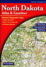 North Dakota, Atlas and Gazetteer by DeLorme [no longer available]