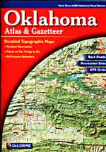 Oklahoma, Atlas and Gazetteer by DeLorme [no longer available]