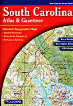 South Carolina, Atlas and Gazetteer by DeLorme [no longer available]