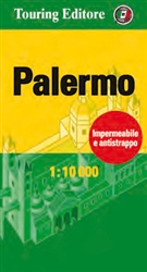 Palermo, Italy Pocket Map by Touring Club Italiano [no longer available]