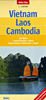 Vietnam-Laos-Cambodia by Nelles Verlag GmbH