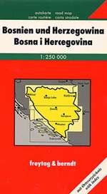 Bosnia-Herzegovina by Freytag, Berndt und Artaria [no longer available]