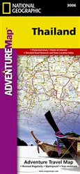 Thailand Adventure Map 3006 by National Geographic Maps [no longer available]