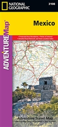 Mexico Adventure Map 3108 by National Geographic Maps [no longer available]