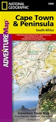 Cape Town and Peninsula, South Africa AdventureMap by National Geographic Maps [no longer available]
