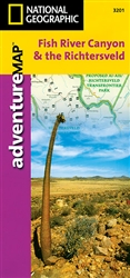 Fish River Canyon and the Richtersveld Adventure Map 3201 by National Geographic Maps [no longer available]