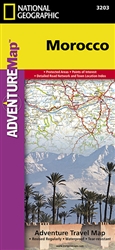 Morocco Adventure Map by National Geographic Maps [no longer available]