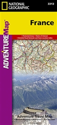 France Adventure Map 3313 by National Geographic Maps [no longer available]