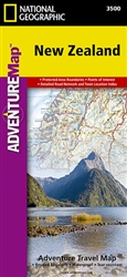 New Zealand Adventure Map 3500 by National Geographic Maps [no longer available]