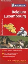 Belgium and Luxembourg (716) by Michelin Maps and Guides [no longer available]