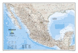 Mexico Classic Wall Map (34.5 x 22.5 inches) by National Geographic Maps [no longer available]