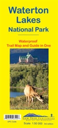 Waterton Lakes National Park, Alberta and British Columbia (waterproof) by Gem Trek [no longer available]